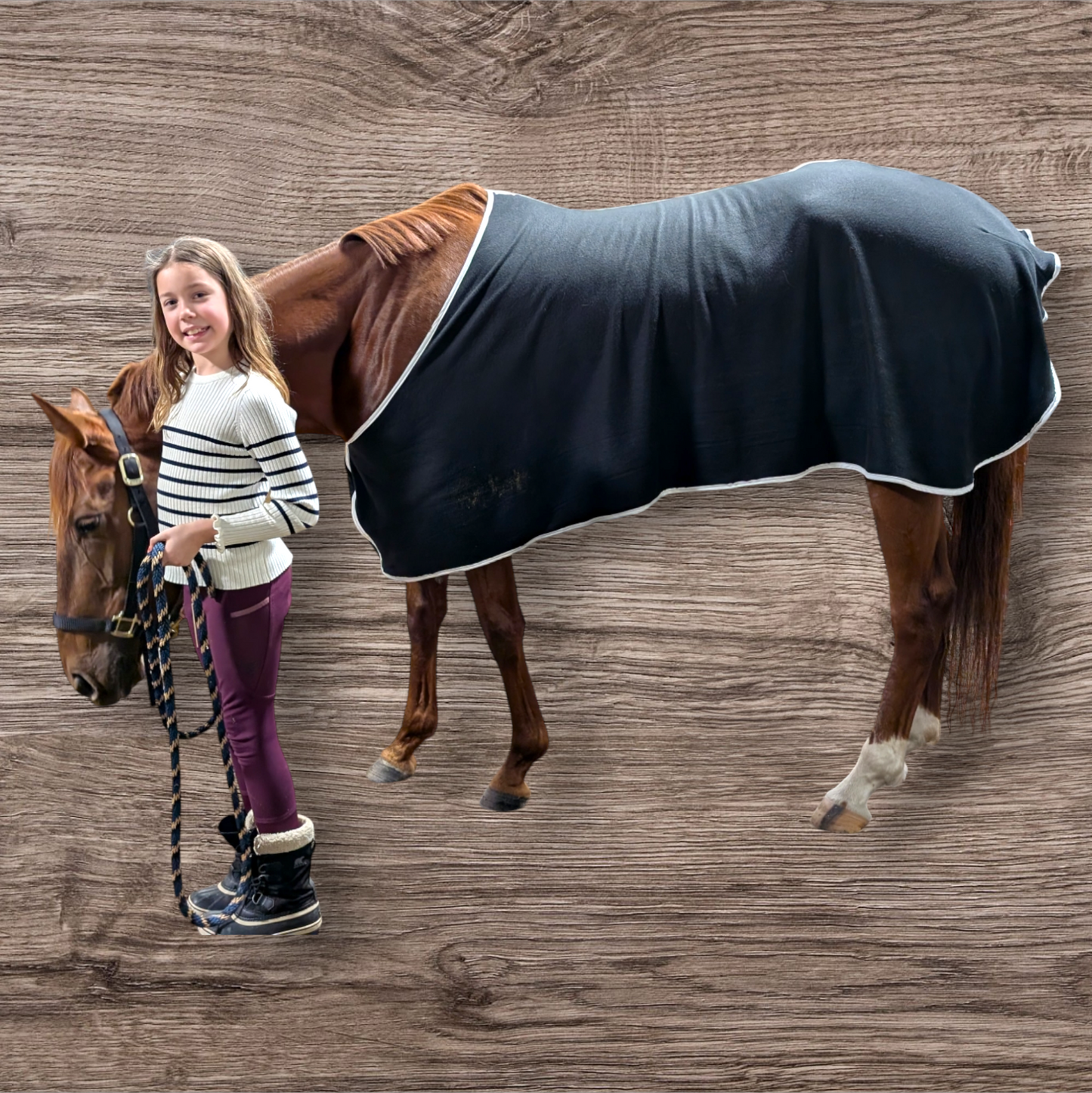 Black Fleece Horse Cooler