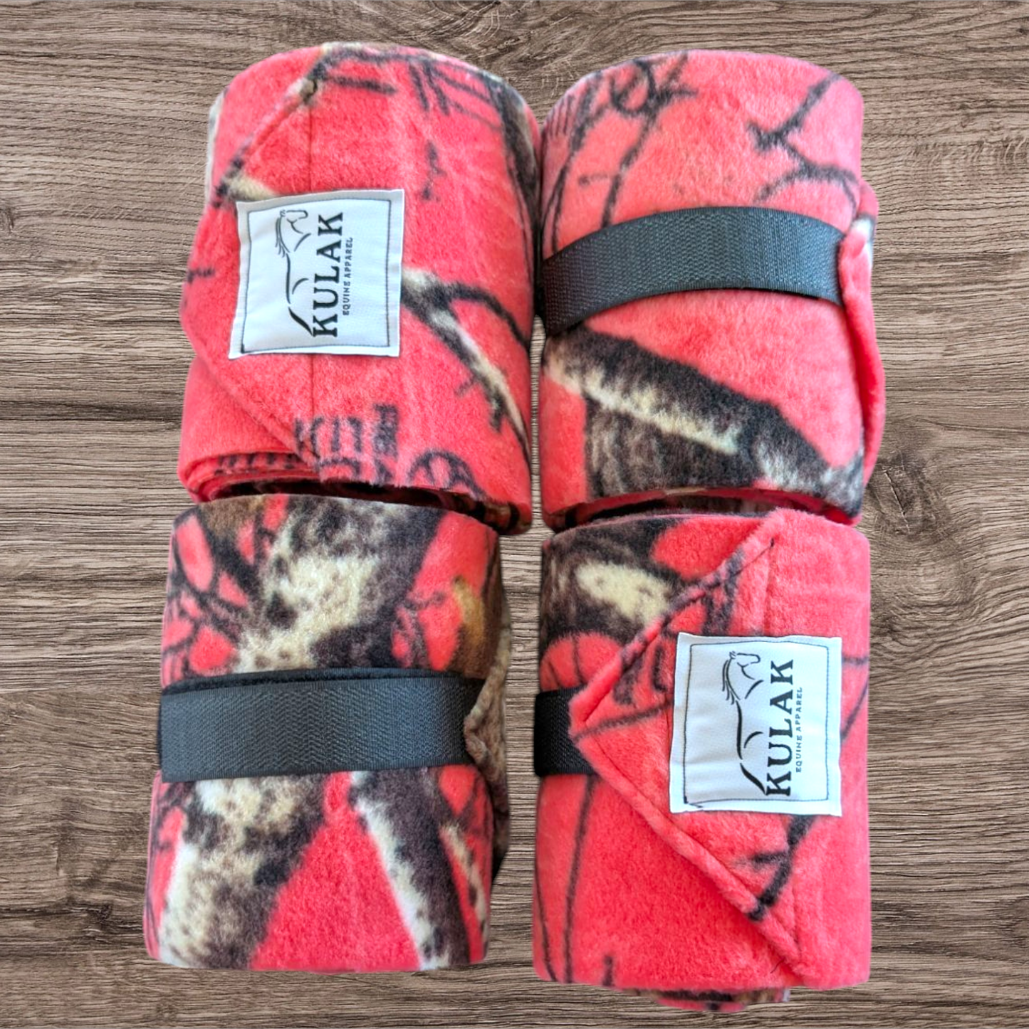 Pink Camo Polo Wraps (Pony)